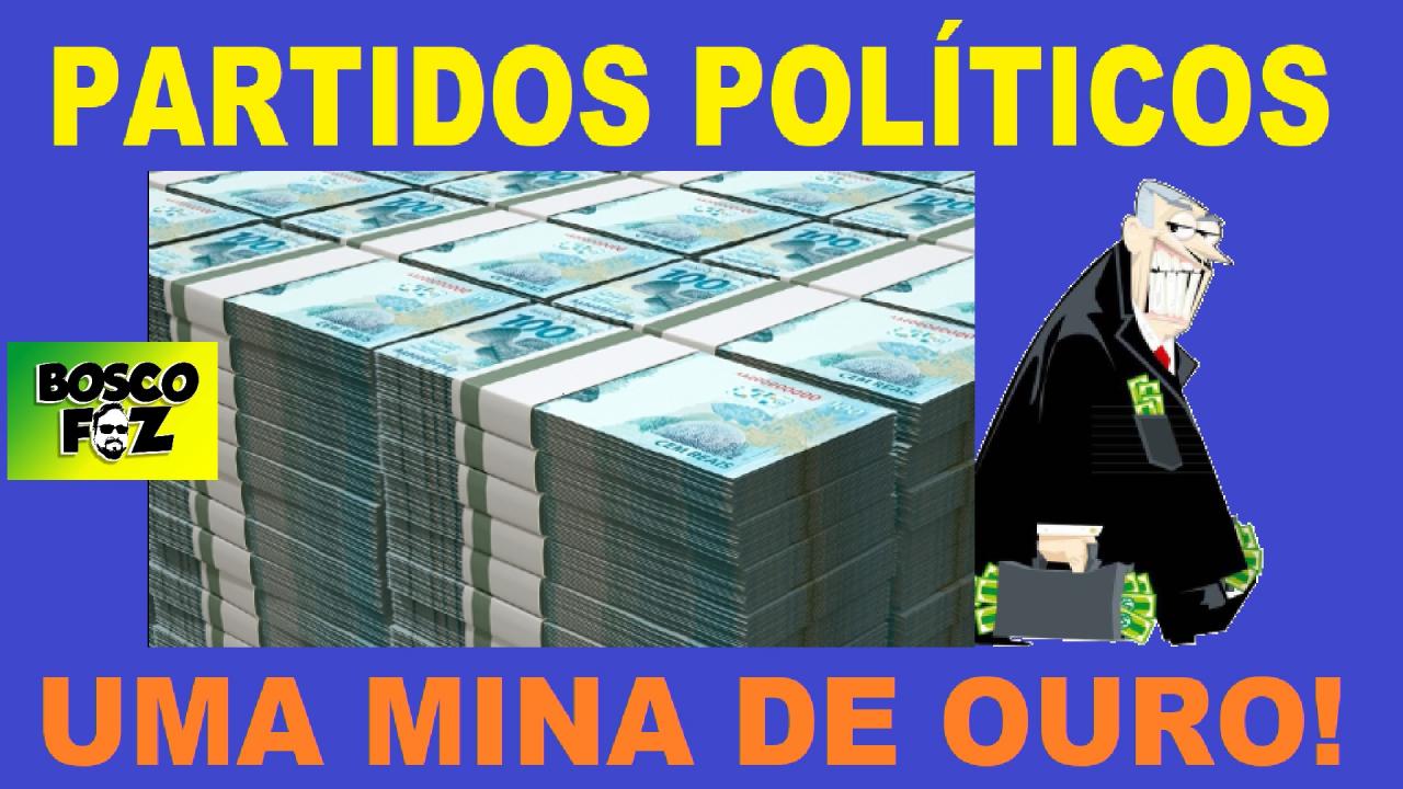 PARTIDO POLÍTICO, O MELHOR NEGÓCIO DO BRASIL, COMO ACABAR COM ESSE ESCÁRNIO? (veja o vídeo)