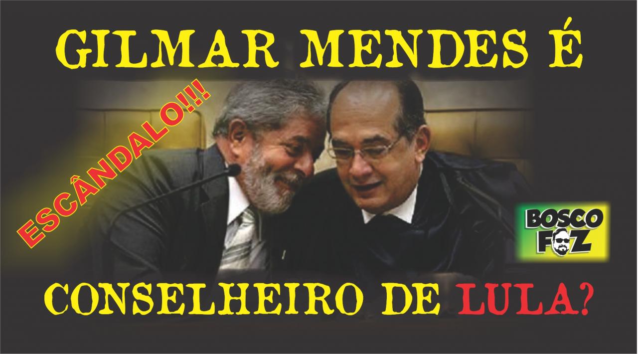 GILMAR MENDES É CONSELHEIRO DE LULA? (veja o vídeo)