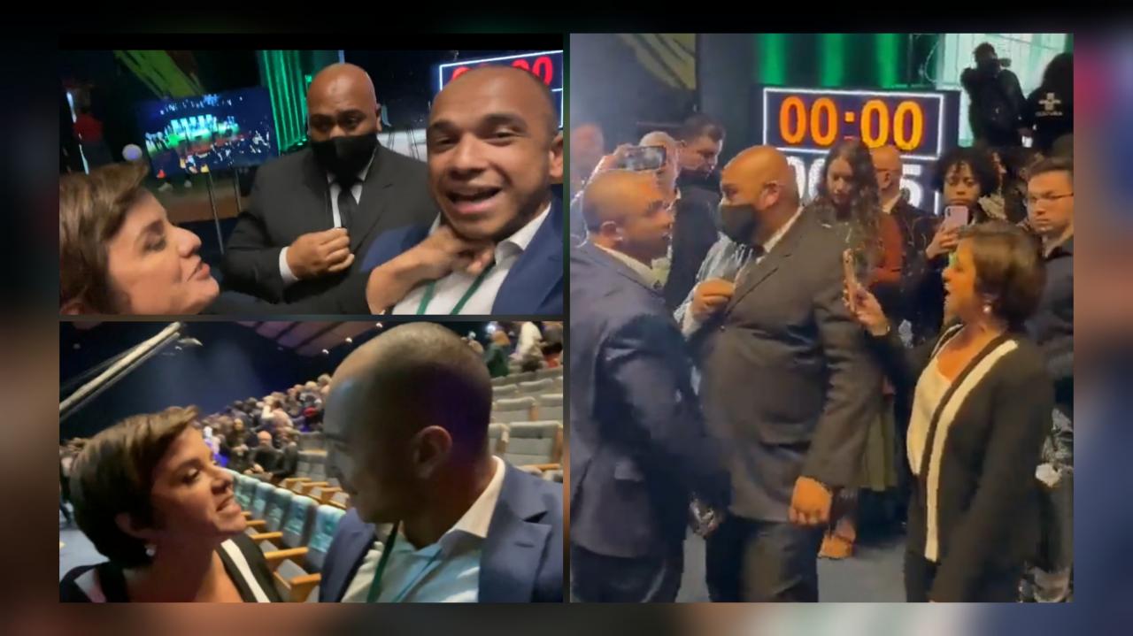 Vera Magalh&atilde;es d&aacute; chilique ap&oacute;s ser contestada pelo deputado Douglas Garcia  (veja os v&iacute;deos) - Aliados Brasil