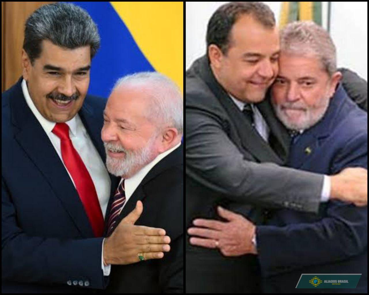 Cabral, Lula e a Venezuela.