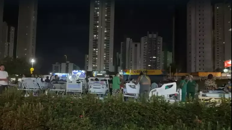 Princípio de incêndio atinge hospital em João Pessoa, e pacientes são retirados da unidade