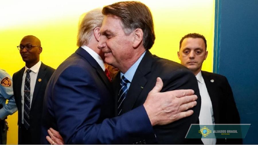 Bolsonaro agradece Trump e critica perseguição política no Brasil: ‘Aberração jurídica’