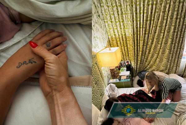 Carolina Dieckmmann fala sobre últimos momentos de Preta Gil: 'Não sentiu dor e estava com muito amor'