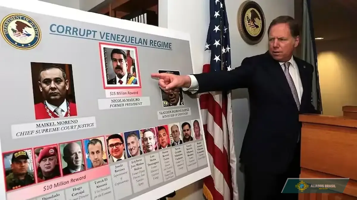 EUA classificam Cartel de Los Soles como grupo terrorista e apontam Maduro como líder