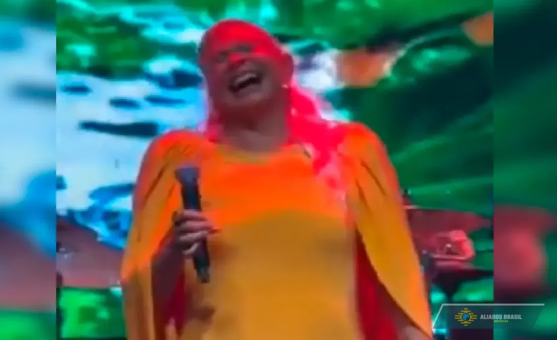 Fafá de Belém debocha de Jair Bolsonaro durante show