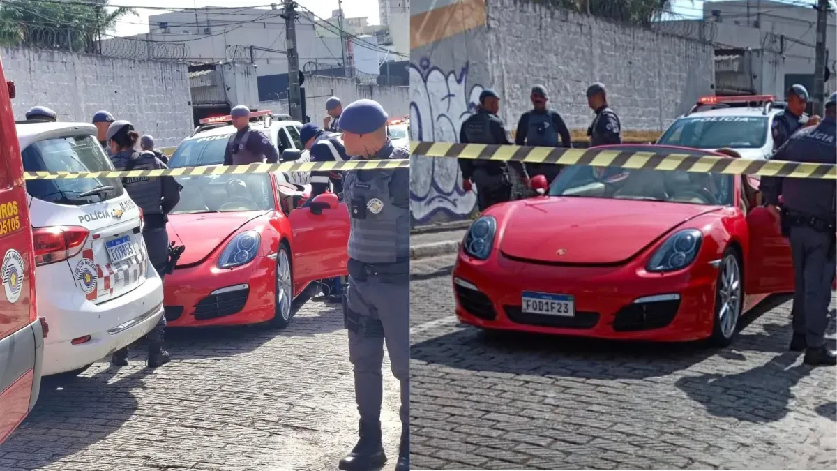 Homem é morto a tiros dentro de Porsche em Guarulhos