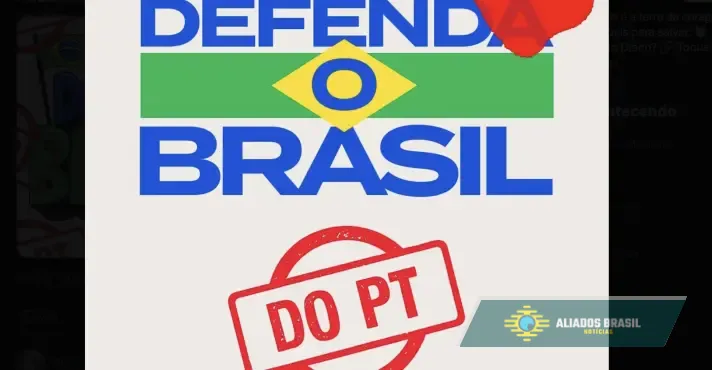 Internautas reagem a slogan do PT com campanha “Defenda o Brasil do PT”