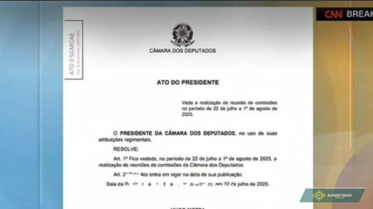 URGENTE: Hugo Motta proíbe comissões da Câmara de fazerem reuniões em apoio a Bolsonaro; VEJA VÍDEO