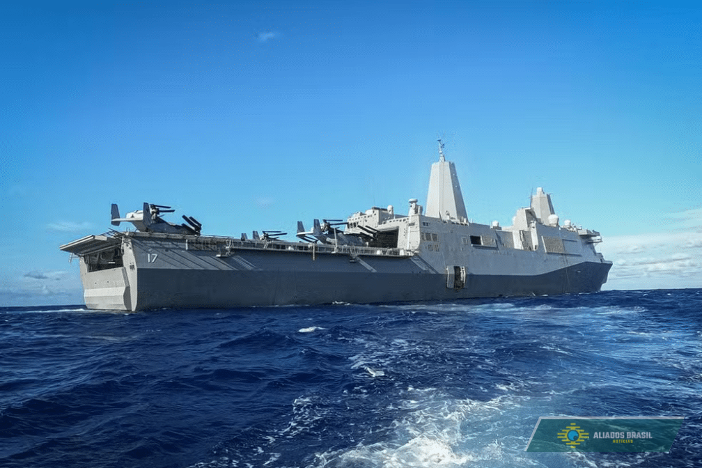 A Armada dos EUA no Caribe: uma frota que impõe respeito — e muito medo em Maduro
