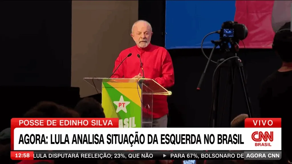 CNN corta Lula quando petista falava em “alcançar socialismo”