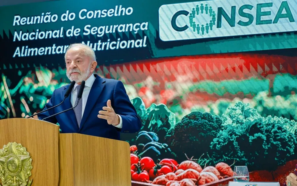 Lula defende decapitação para presidentes de países com fome