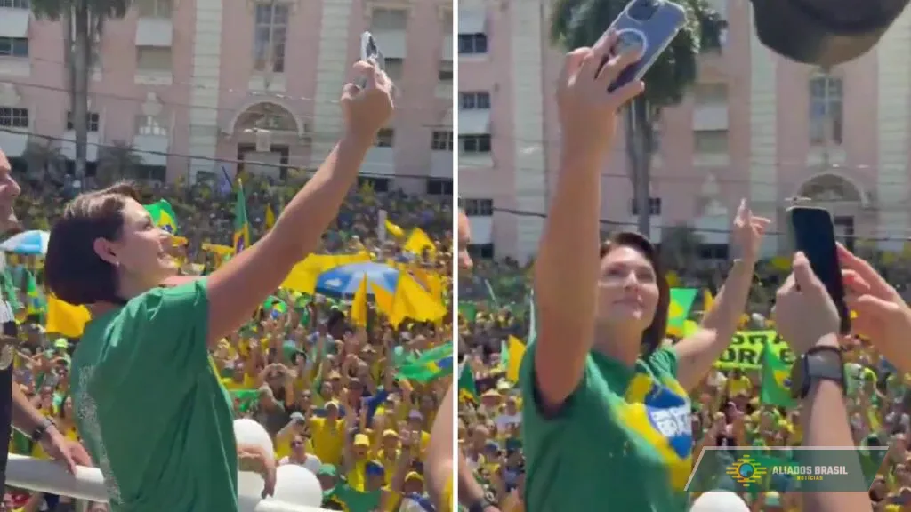 Michelle sobre Reaja, Brasil: “Que reacenda o vigor brasileiro”