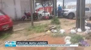 Mulher narra desespero antes de ser salva por agente que matou ladrão