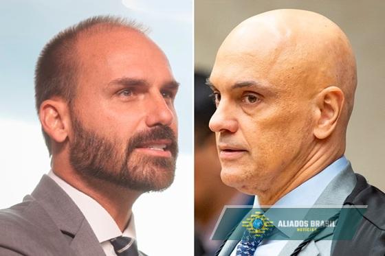 “Não existe cenário em que o STF vença”, diz Eduardo Bolsonaro