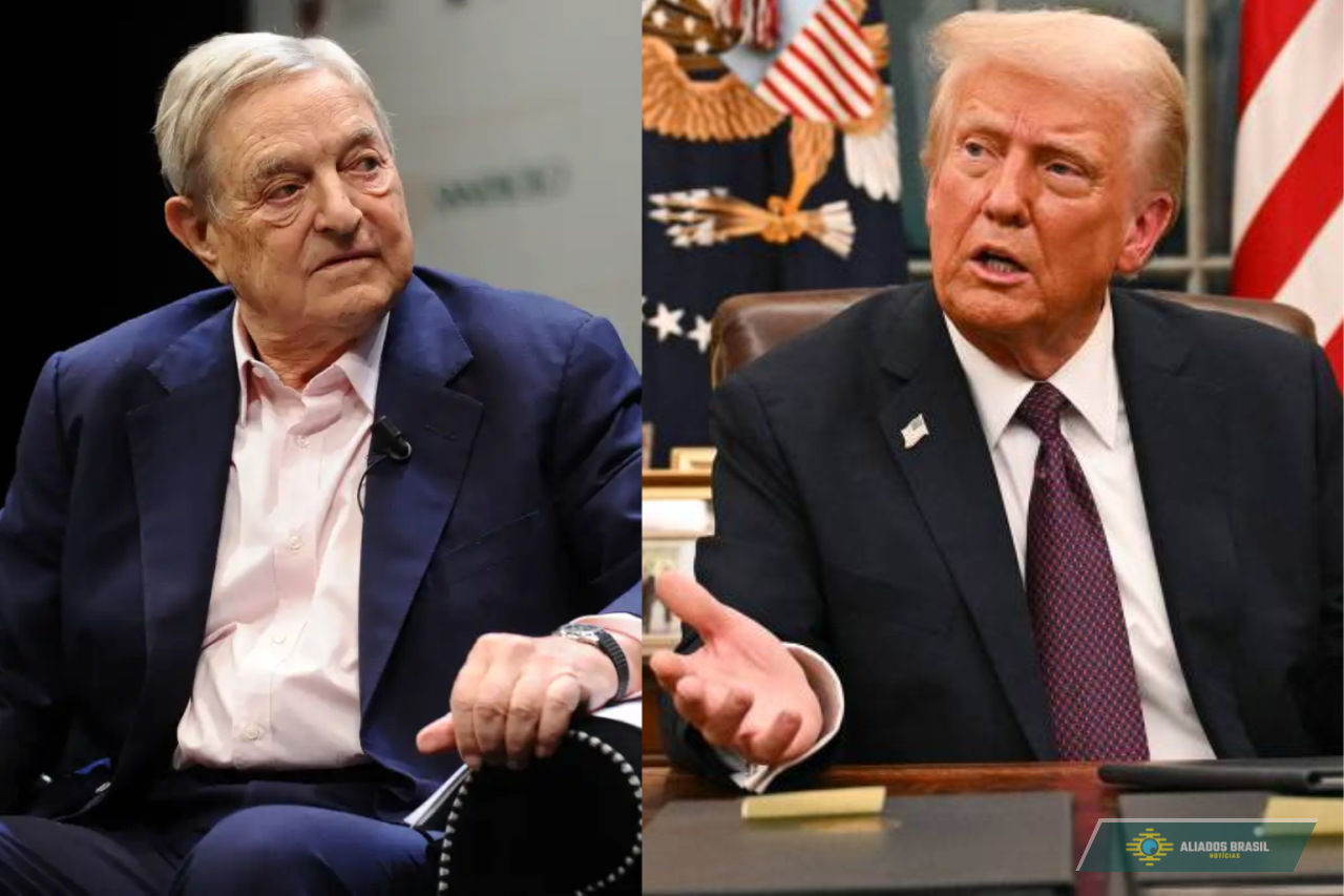 Poucos dias depois de encontro do filho de George Soros com políticos de esquerda no Brasil, Trump pede aplicação da lei RICO contra ele e o pai