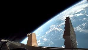 Starship fez belas imagens da Terra minutos antes de pousar no mar e pegar fogo