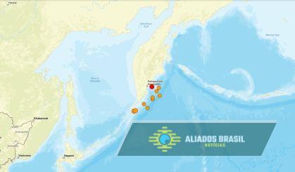 Terremoto de magnitude 5,7 volta a atingir leste da Rússia