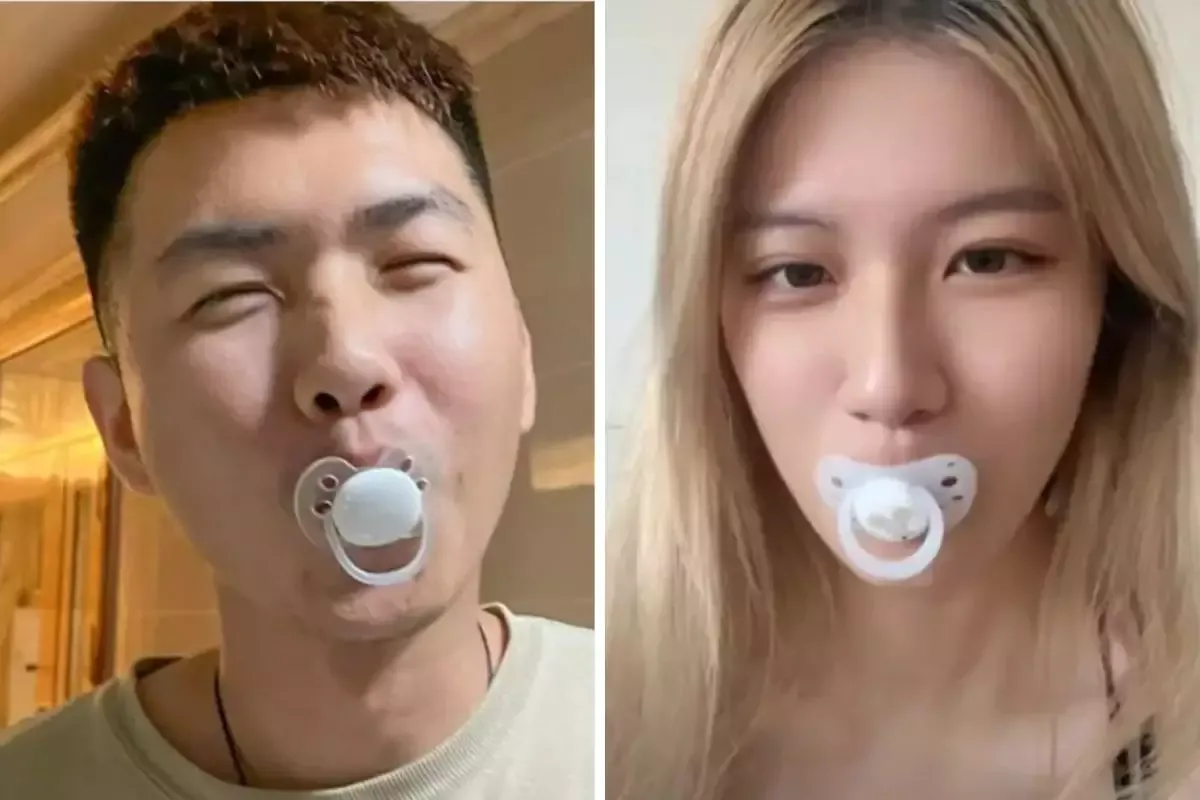 TikTok: Adultos adotam chupeta para aliviar estresse