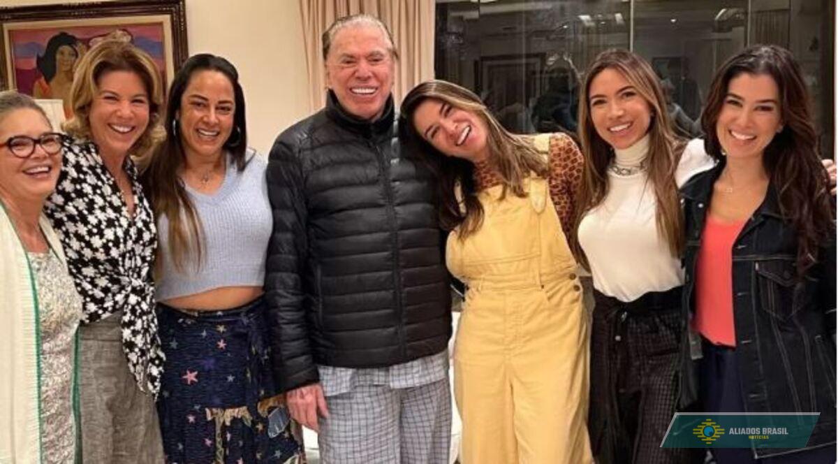 Um ano após morte de Silvio Santos, filhas fazem homenagem