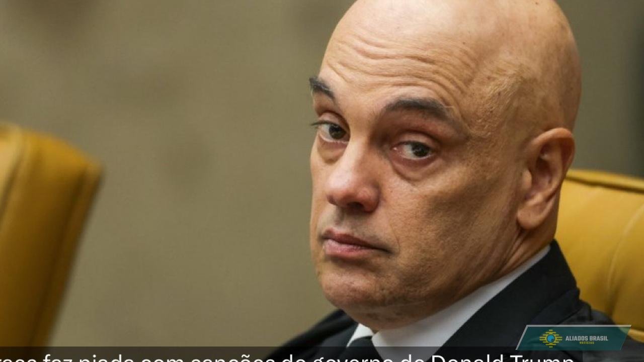 VÍDEO: Moraes faz piada com sanções do governo de Donald Trump por meio da Magnitsky