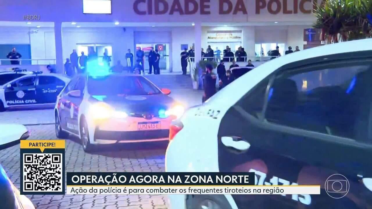 Nova fase da Operação Contenção, contra expansão do Comando Vermelho, tem manhã de tiroteios
