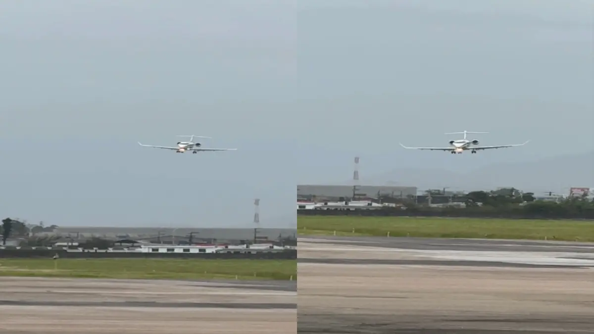 Avião com Luciano Hang, da Havan, faz pouso de alto risco em SC