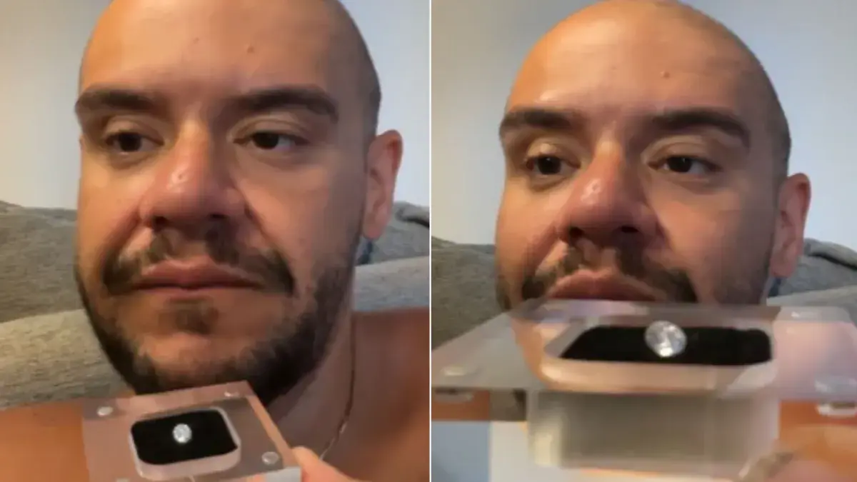 Gominho mostra diamante feito com cinzas de Preta Gil