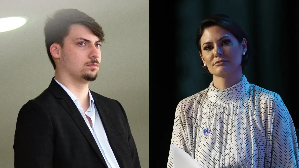 Jair Renan e Michelle chegam à PF para visitar Bolsonaro
