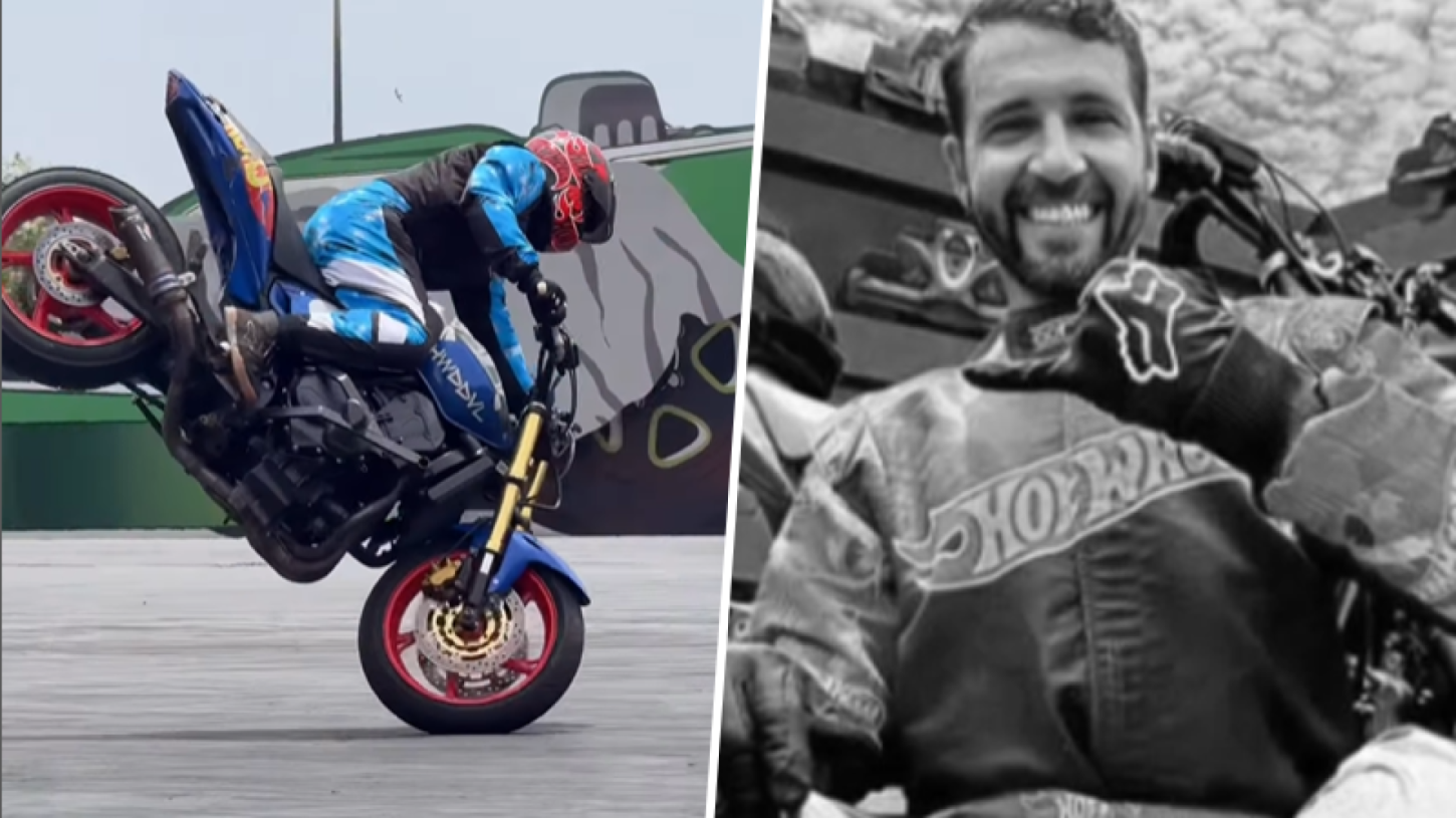Piloto de moto morre após acidente em show com manobras radicais no Beto Carrero World. Video