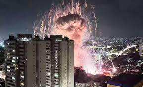 VÍDEO: explosão com incêndio provoca destruição na Zona Leste de SP