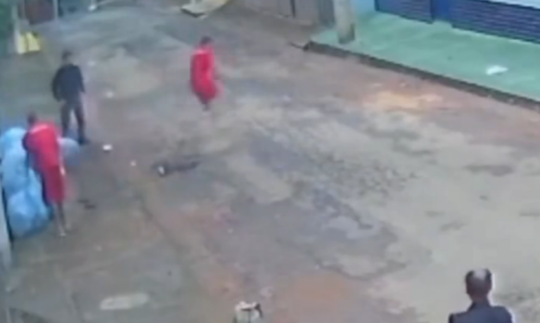 VÍDEO: Preso sai para jogar o lixo, engana agentes e foge em 10 segundos em Viçosa (MG)