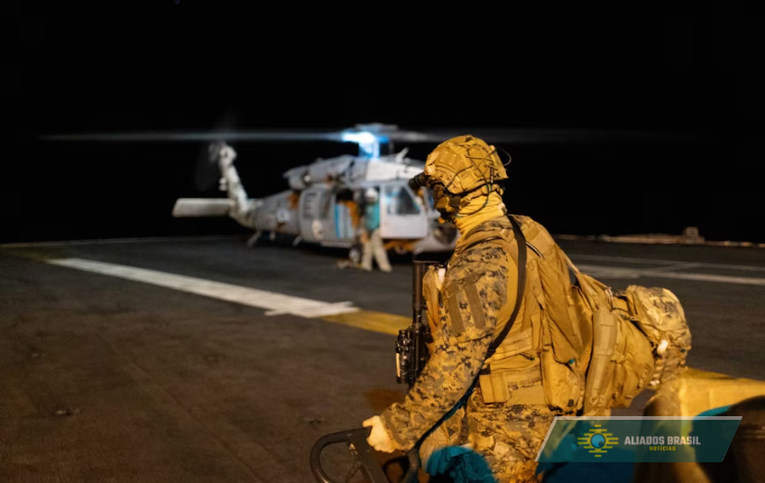 EUA interceptam terceiro petroleiro na Venezuela em menos de 24 horas