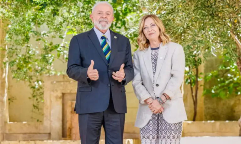 Giorgia Meloni trava assinatura do acordo UE-Mercosul e joga balde de água fria em Lula