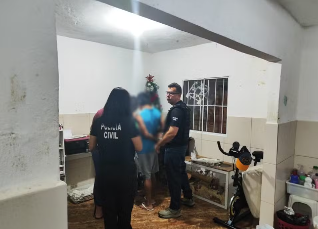 Homem é preso em Manaus por estuprar duas crianças; vítima de 11 anos está grávida de 6 meses