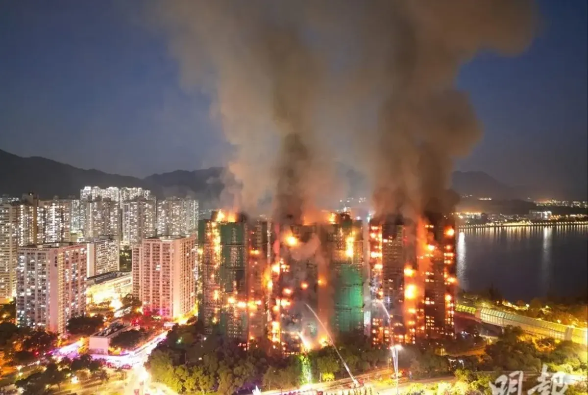  Mortos no incêndio em condomínio residencial em Hong Kongchegam a 151
