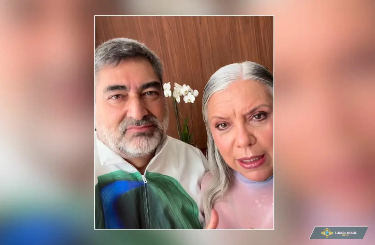 Astrid tem celular furtado; Zeca Camargo pede ajuda nas redes