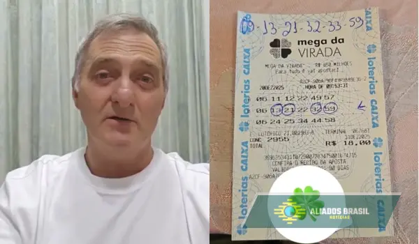 Mega da Virada: Prêmio de irmão de Bolsonaro é retirado por outro