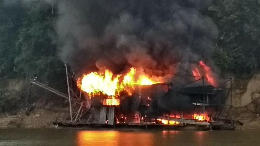 Operações contra o garimpo ilegal no AM destruíram 375 estruturas e fizeram garimpo ilegal perder mais de R$ 1 bilhão