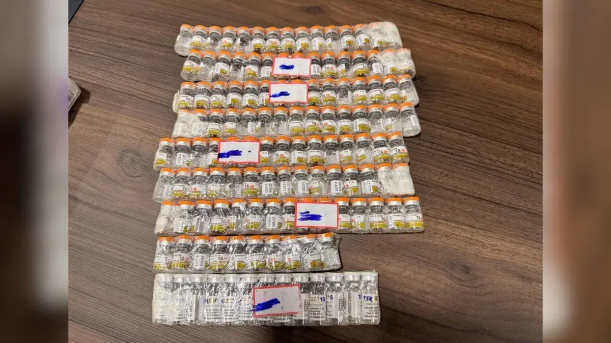 Receita apreende 288 ampolas de remédio emagrecedor em Fortaleza (CE)