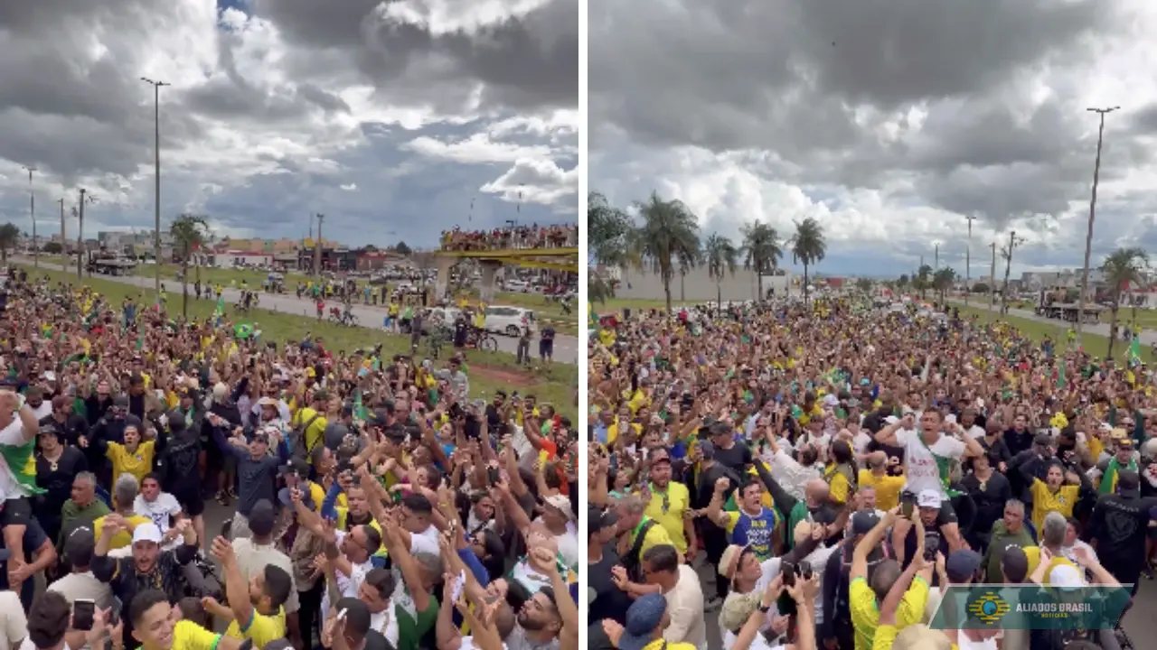 Vídeo: Caminhada por Justiça e Liberdade chega ao DF