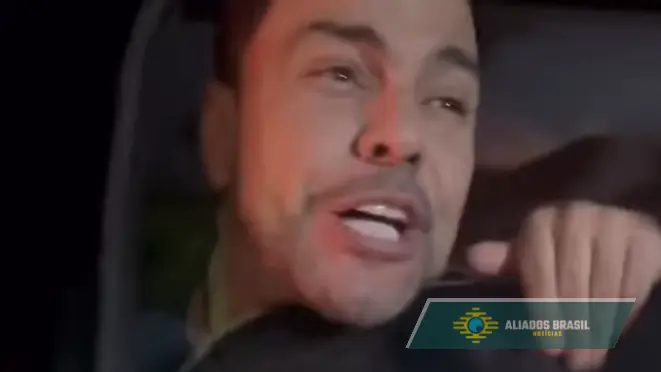 VÍDEO: Zezé Di Camargo prende a cabeça no vidro do carro e viraliza
