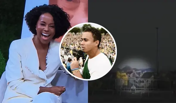 Web questiona sorriso de Maju após reportagem sobre raio em manifestantes 