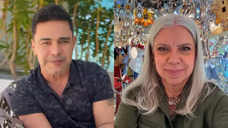 Zezé Di Camargo provoca Astrid Fontenelle após a apresentadora ser furtada: 'Para tomar uma cervejinha'  