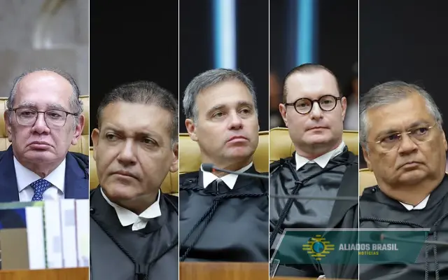 Cinco ministros do STF aparecem como sócios de 11 empresas