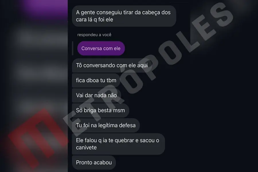 Conversa revela articulação para culpar vítima e livrar Pedro Turra