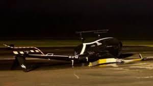 Homem invade aeroporto para 'testar' helicóptero, tenta decolar e derruba aeronave em MG
