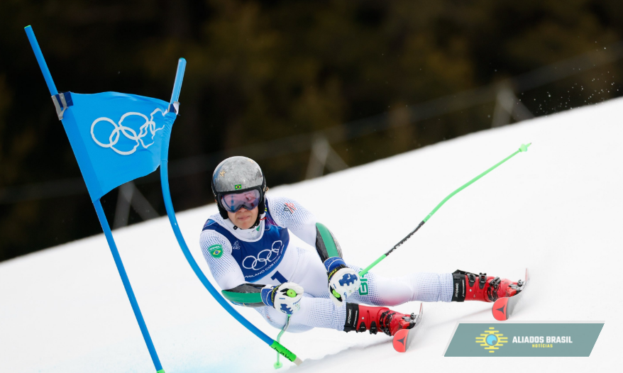 Lucas Pinheiro Braathen conquista o primeiro ouro do Brasil em Jogos Olímpicos de Inverno