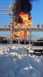 VÍDEO: Vagões de trem que transportavam combustível explodem na Rússia