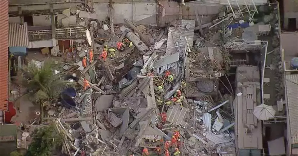 Desabamento em asilo deixou oito mortos e pessoas soterradas em Belo Horizonte