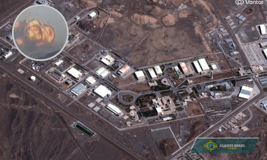 EUA e Israel bombardeiam principal complexo nuclear do Irã em Natanz e elevam tensão no Oriente Médio
